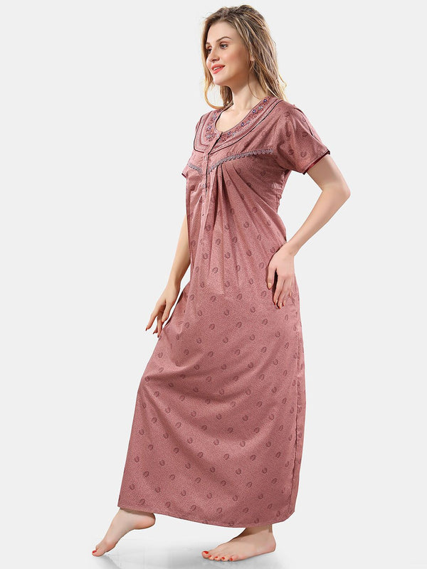 Be You Conversational Printed Maxi Nightdress