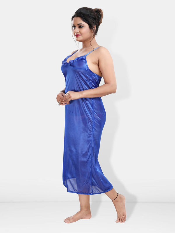 Be You Satin Maxi Nightdress with Robe