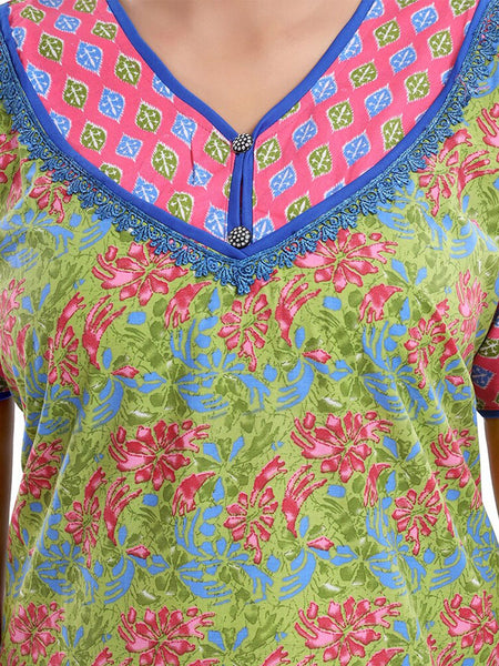 Be You Floral Printed Maxi Nightdress