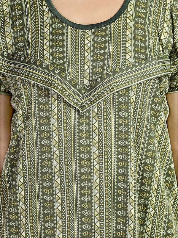 Be You Printed Maxi Nightdress