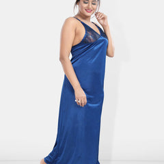 Be You Maxi Satin Wrap Nightdress With Robe