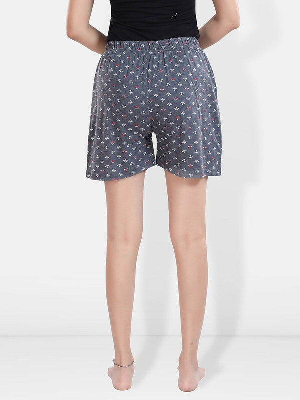 Be You Women Floral Printed Lounge Shorts