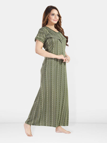 Be You Printed Maxi Nightdress