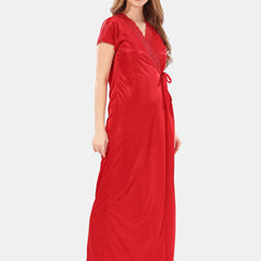 Be You Satin Maxi Nightdress With Robe