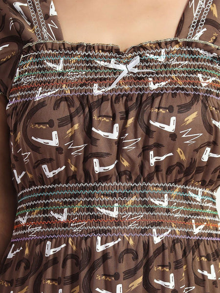 Be You Printed Maxi Nightdress
