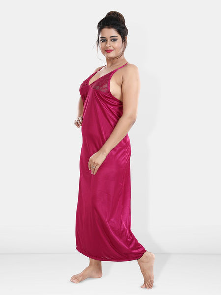 Be You Magenta Maxi Nightdress