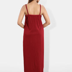 Be You Sleeveless Cotton Maxi Nightdress