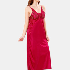 Be You Satin Maxi Nightdress With Robe