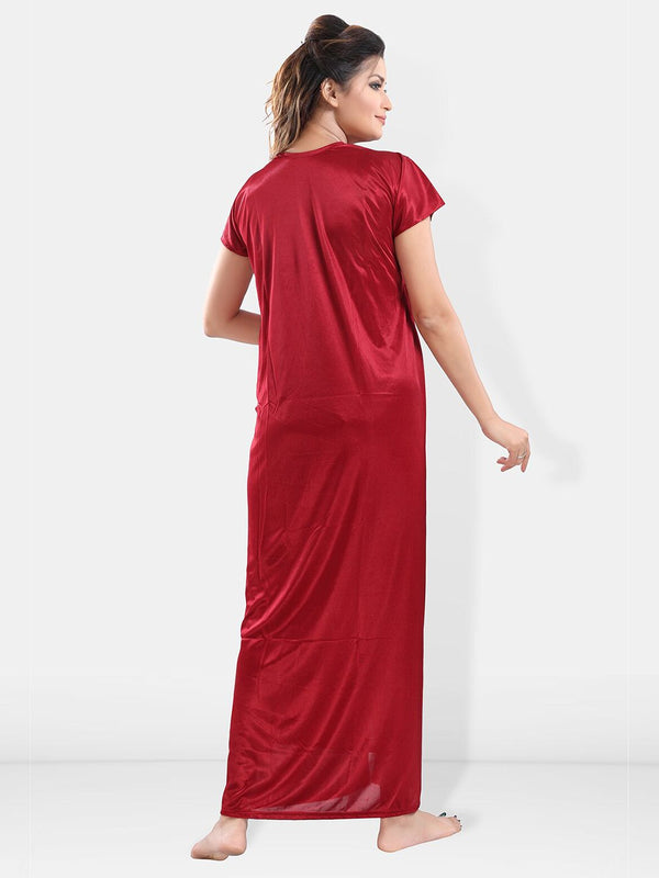 Be You Satin Maxi Nightdress with Robe