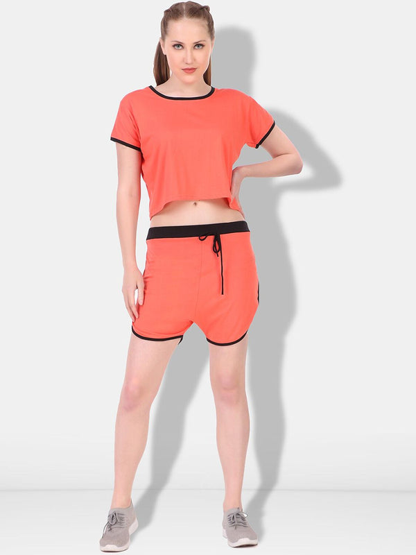 Be You Solid Cotton Blend Night suit