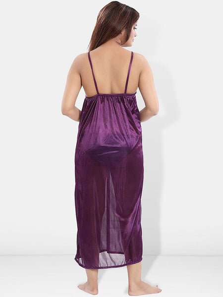 Be You Satin Maxi Nightdress with Robe