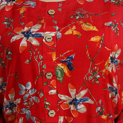Be You Floral Printed Maternity Straight Kurta