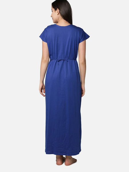 Be You Blue Maxi Nightdress