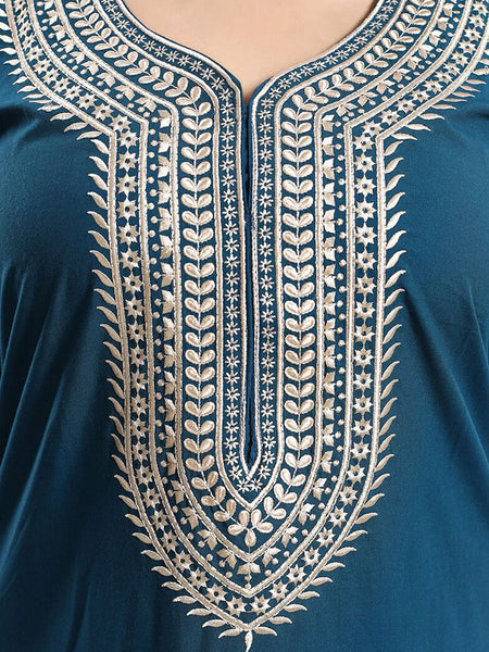 Be You Embroidered Maxi Nightdress