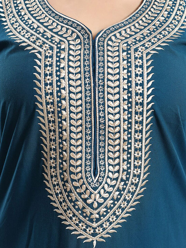 Be You Embroidered Maxi Nightdress