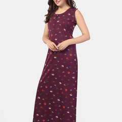 Be You Printed Maxi Nightdress