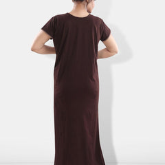 Be You Geometric Embroidered Maxi Nightdress