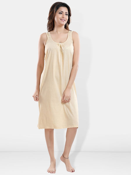 Be You  Sleeveless Cotton Nightdress