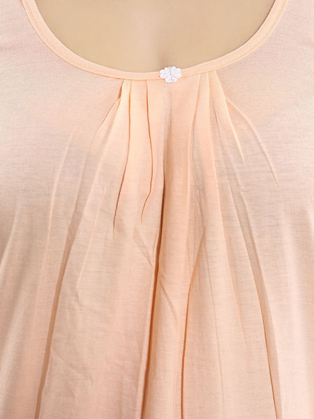 Be You Sleeveless Cotton Maxi Nightdress