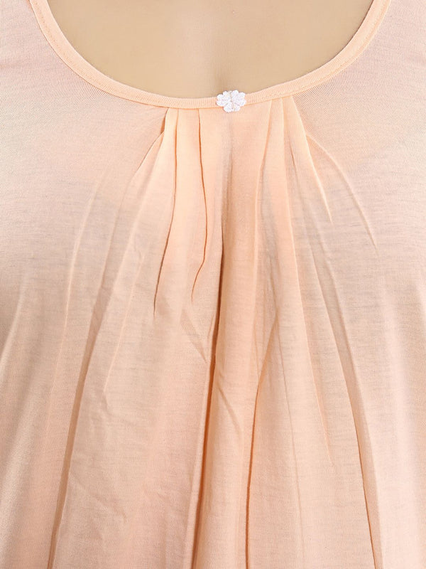 Be You Sleeveless Cotton Maxi Nightdress