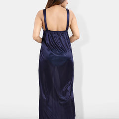 Be You 6 Piece Satin Maxi Nightdress
