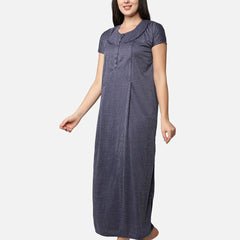 Be You Striped Maternity Maxi Nightdress