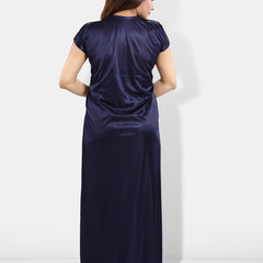 Be You 6 Pieces Satin Maxi Nightdress