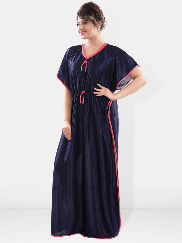Be You Maxi Satin Kaftan Nightdress