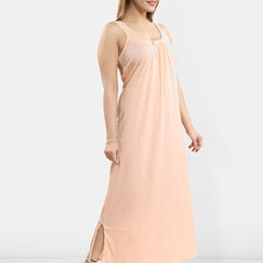 Be You Sleeveless Cotton Maxi Nightdress