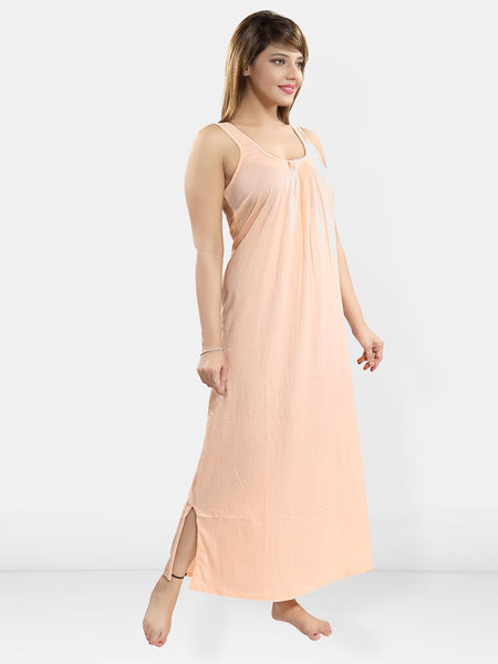 Be You Sleeveless Cotton Maxi Nightdress