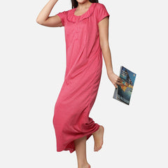 Be You Striped Maternity Maxi Nightdress