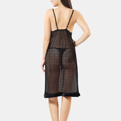 Be You Self Design Nightdress With Robe