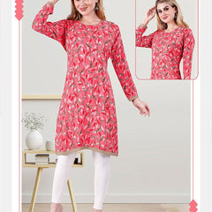 Be You Floral Printed Maternity Kurti