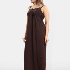 Be You Shoulder Strap Maxi Nightdress