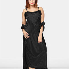 Be You Satin Maxi Nightdress with Robe