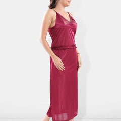 Be You Satin Maxi Nightdress With Robe
