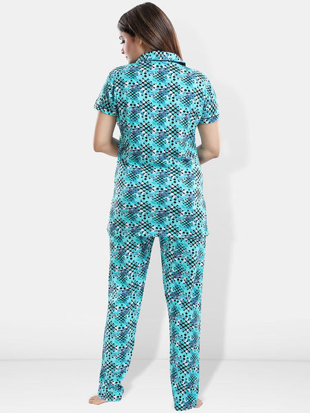 Be You Pack Of 2 Printed Night suit
