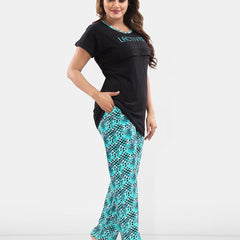 Be You Typography Printed Maternity Night Suit