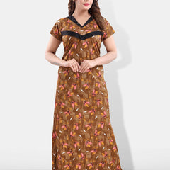 Be You Floral Printed Maxi Maternity Nightdress