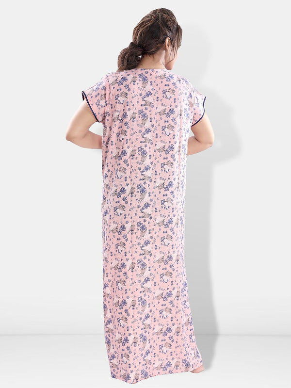 Be You Floral Printed Maxi Nightdress