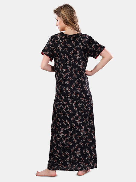 Be You Floral Printed Maxi Nightdress