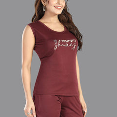 Be You Women Printed Night suit