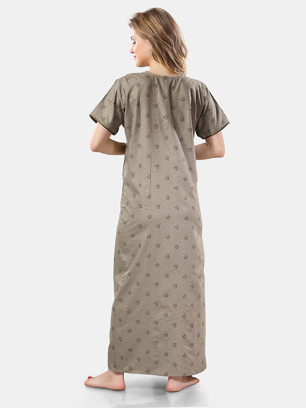 Be You Floral Printed Maxi Nightdress