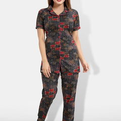 Be You Printed Shirt & Pyjama