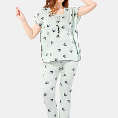 Be You Conversational Printed Night Suit