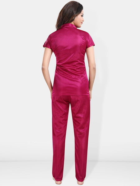 Be You Satin Shirt & Lounge Pant Night Suit