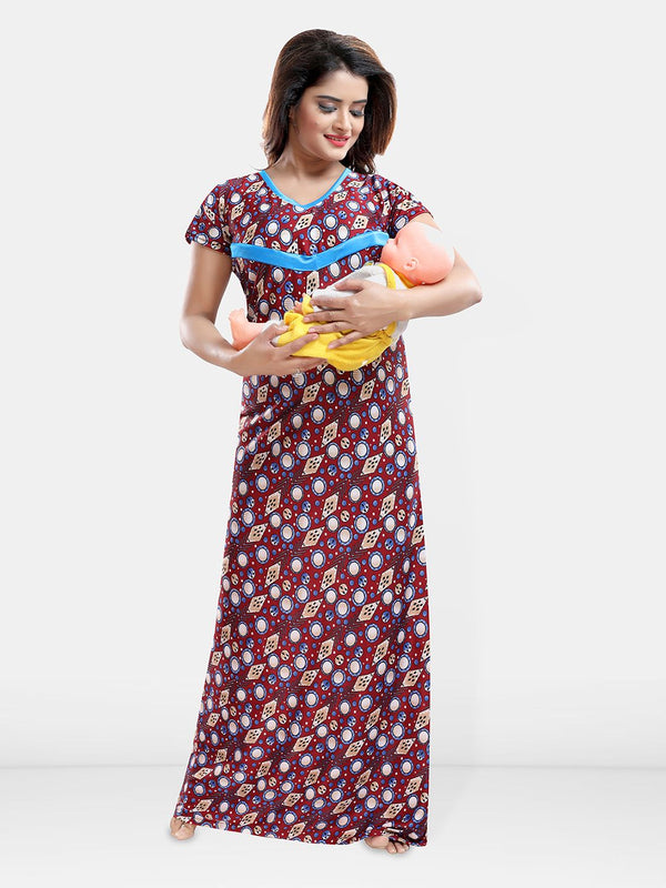 Be You Printed Maxi Nightdress Pack Of 2