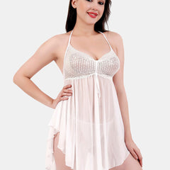 Be You Shoulder Straps Net Baby Doll