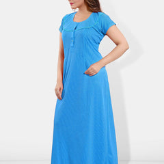Be You Striped Maternity Maxi Nightdress