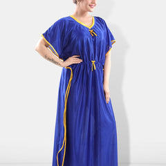 Be You Maxi Satin Kaftan Nightdress